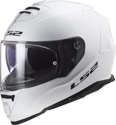 LS2 FF800 Storm II Solid Wit Integraalhelm - Maat S - Helm