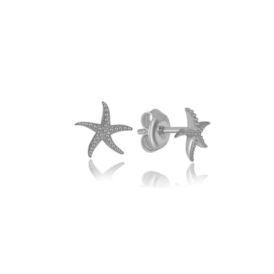 Zeester Oorknop Zilver (sterling925)