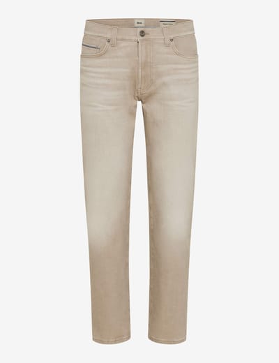 Brax Heren Jeans  Style CLINT OAT, denim beige, maat 33/32