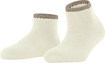 FALKE Cosy Plush gedessineerd wol alpaca sokken dames wit - maat 39-42