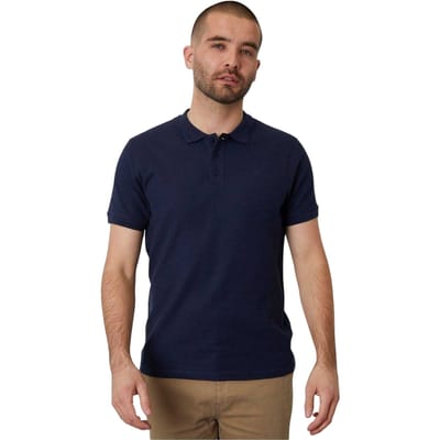 Threadbare Heren Malbork Poloshirt met Korte Mouwen (Marineblauw)