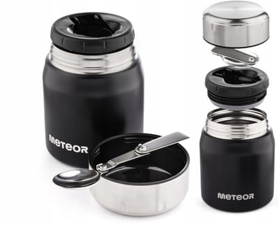 Meteor Thermos Roestvrij Staal 0.5L - Ideaal voor Reizen en Werk