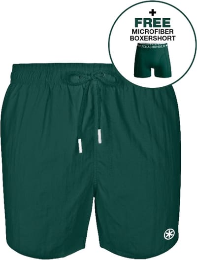 Muchachomalo Heren Zwembroek - 1 Pack + Boxershort - Maat S - Mannen Zwembroek
