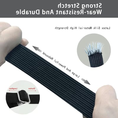 Set van 4 verstelbare rubberen spanbanden met metalen haken, extra sterk, 200 cm, ideaal voor transport en het zekeren van ladingen
