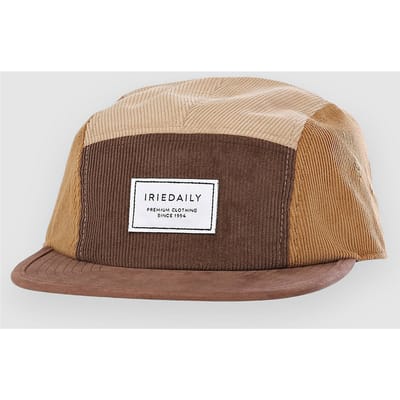 Iriedaily Corvin 5 Panel Cap bruin