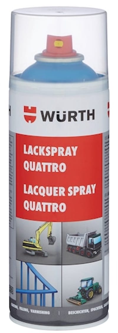 Wurth - Lakspray quattro - laksprayquattro inhoud 400 ml
