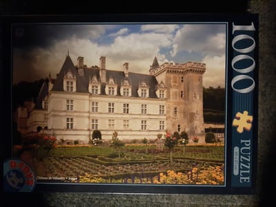 D-Toys puzzel 1000 stukjes - Frankrijk kastelen Château de Villandry.