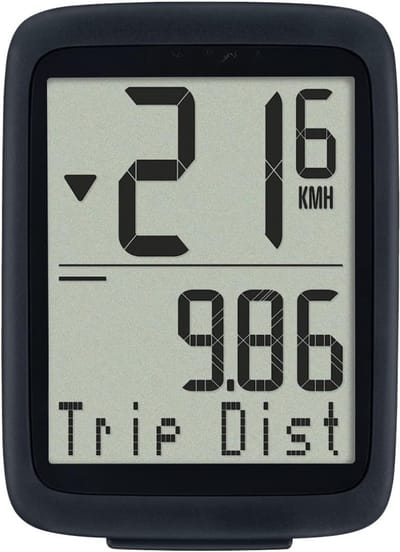 Nexvo® Kilometerteller Fiets - Kilometerteller - Zwart- 4cm x 2cmx 6cm