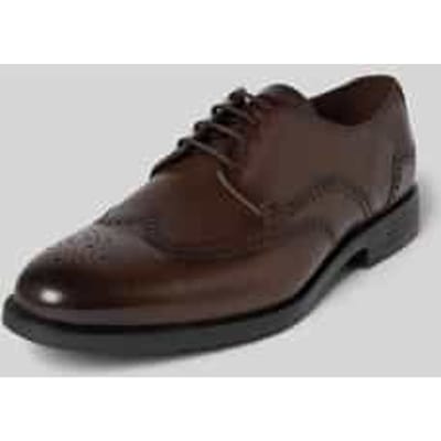 Derby schoenen van leer, model 'EEZY'