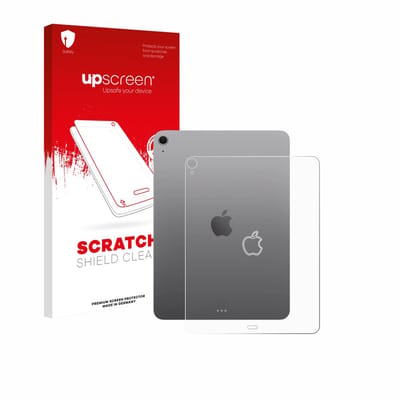 upscreen - Screenprotector voor Apple iPad Air 13" M4 2026 (Achterkant) - Folie Beschermfolie transparant