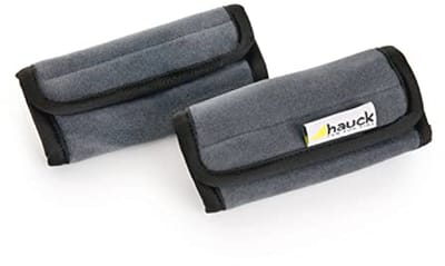 Universele kindergordelkussens voor babyzitje en kinderwagen - 2 stuks - 3 x 6 x 13 cm - Polyester en Katoen - Klittenbandsluiting