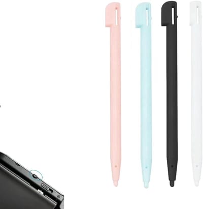 4 Touch Pens voor NDS, 3DS Lite, DSL, NDSL – Precisie en Duurzaamheid in 4 Kleuren voor een Verbeterde Game-ervaring