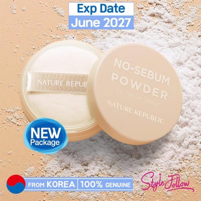 [NATURE REPUBLIC] Provence Tea Tree No Sebum Powder 4g 1pc + Sample Gifts white