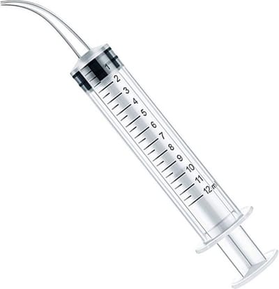 @ Lu’s Today® - Elleboogspuit – Doseerspuit met Gebogen Tuit – Spuit Zonder Naald – Voor Schoonmaken & Spoelen – 1 stuk