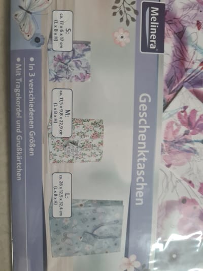 Melinera 3 Geschenktassen verschillende maten