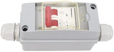 Stroomonderbreker - Miniatuur schakelaar - Zonne-energie systeem - Overspanningsbeveiliging - 500V 32A - Grijs