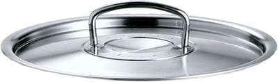 Metalen Deksel voor Pannen en Kookpotten, Diameter 28 cm, Roestvrij Staal