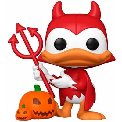 Beeldje Funko Disney Mickey And Friends Devil Donald With Pumpkin