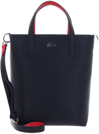 LACOSTE Handtas Schoudertas Anna Z Vertical Shopping Bag Abimes Petunia Donkerblauw