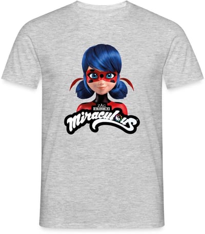 Miraculous Ladybug Met Logo T-Shirt Heren