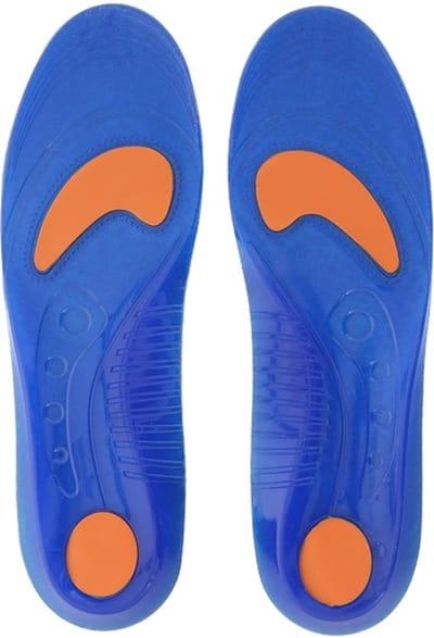 Inlegzolen - Gelzolen - inlegzooltjes - Maat 41/42/43/44/45/46 - Gel Zooltjes Zolen - Sport Schoenen Zooltjes