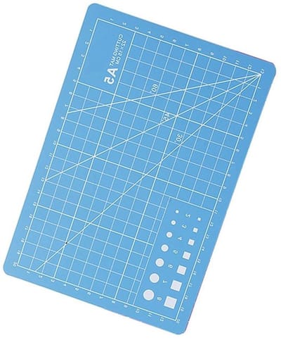 Store_9 - Snijmat A5 - PVC Snijmat - Zelfgenezend - Blauw - Knutselen