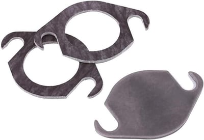 RVS Afsluitplaat Kit voor EGR-klep - Compleet met Afsluitplaat en Pakking voor GALAXY TDI, Ideaal voor Motorreparatie en Verbeterde Prestaties