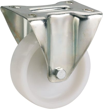 Dörner + Helmer bokwiel - met plaat - kunststof wiel - 100 mm - 200 kg