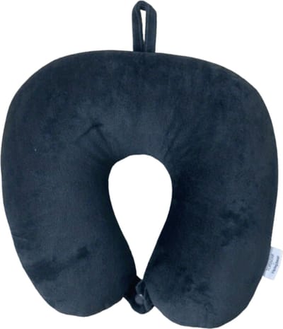 Bovista Travel Pillow - Neck Pillow - Reiskussen - Nekkussen - Vliegtuig - Auto - Kampeer Kussen - Donkergrijs
