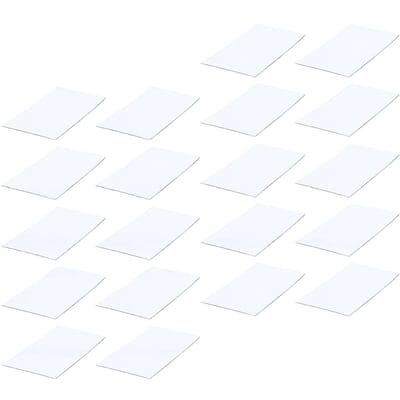 20 Feuilles Papier Photo Adapté pour Imprimante PT01 2x3.5 Pouces Papier Photo Jet d'Encre Auto-adhésif pour Photos Calendriers Cartes