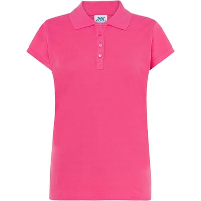JHK Dames/Dames Regular Poloshirt (Azalea)