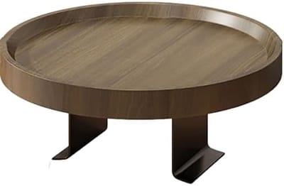Bankarmtafel - Dienblad bijzettafel - Snacks en drankjes - Verstelbare breedte - 30x30x11 cm - Houtkleur