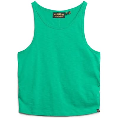 Superdry - Tanktop met ruches - Dames - Vesten