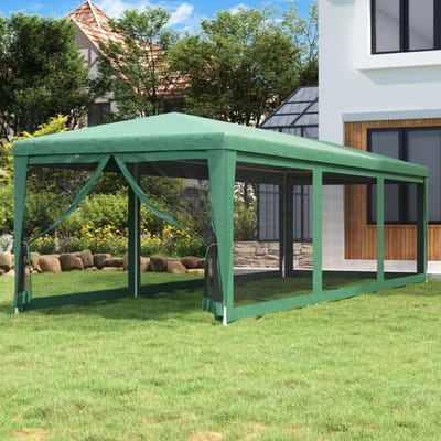 Partytent met Netwanden - Paviljoen Tuin - Feesten en Buiten - Waterdicht Dak - 300 x 898 x 258 cm