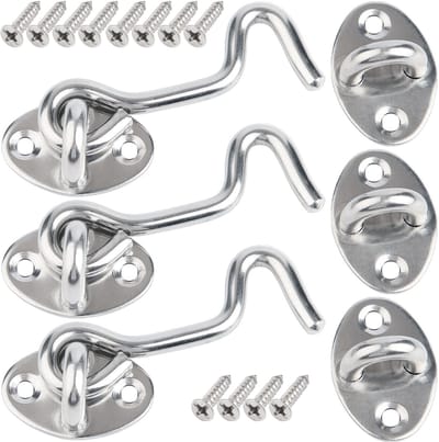 Dailygoods- Deursluiting Hoogwaardige Kwaliteit - Deurslot Buitendeur - Deurslot Binnendeur - Deurslot met Sleutel - Deurslot met Code - 3 Stuks 75mm Roestvrij Staal