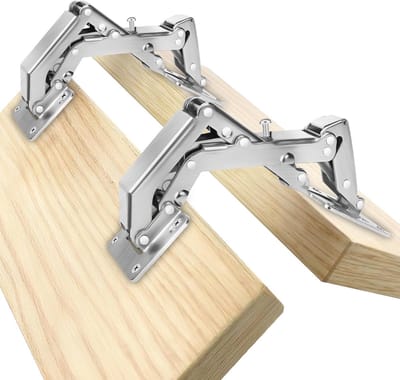 Hinges voor Keukenkastdeuren 175 Graden - 2 Stuks Soft Close Scharnieren met Schroeven en Verborgen Hydraulische Demper voor Gemakkelijke Installatie