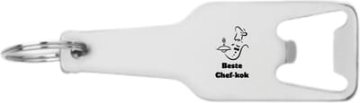 Akyol - chefkok flesopener - Kok - chef - koken - cadeau - verjaardag - bakken - 105 x 25mm