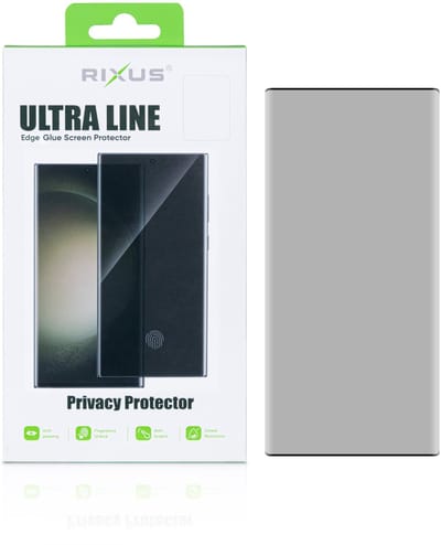 Rixus Privacy Ultra Line Tempered Glass For Samsung Galaxy S21 Ultra 5G