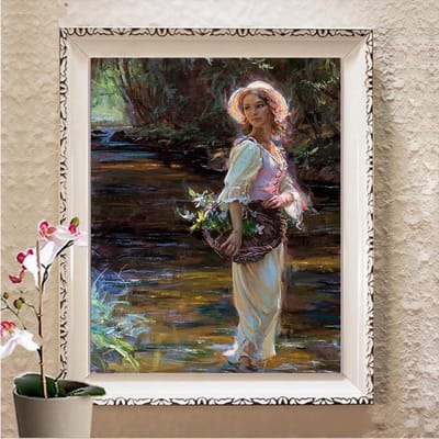 5D DIY diamant schilderij kruissteek diamant borduurwerk kunst foto steentjes decor cadeau diamant mozaïek Full Square 20X30CM
