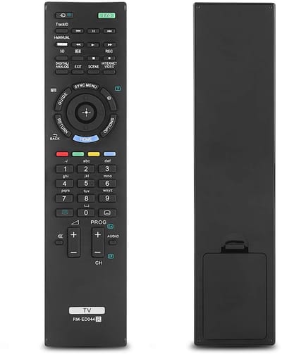 Allecto - Vervangende afstandsbediening - Smart TV afstandsbediening - Compact en gebruiksvriendelijk - Zwart - Toetsenbord afstandsbediening - Ges...
