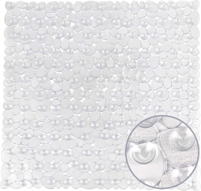Antislip Douchemat voor Kinderen en Volwassenen - 54 x 54 cm - Veilig en Ondersteunend met Honderden Zuignappen