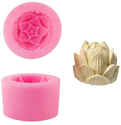 3D Lotus Kaars Mal voor Zelfgemaakte Kaarsen en Zeep