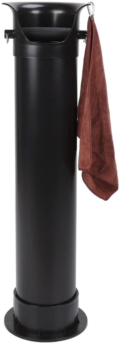 Dailygoody - koffiedik verzamelbak - koffiecontainer - grote opening - vrijstaand - huishoudelijke keuken - 20,7 x 83,7 cm - geschikt voor dagelijks g