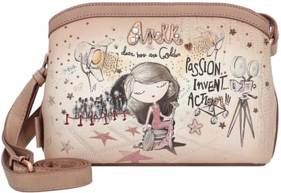 Anekke Schoudertas Hollywood 3 Compartment Crossbody Bag Multicolor Veelkleurig