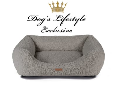 Orthopedische Hondenmand Dolly Wol Grijs Medium 75cm - Wasbare hoes!