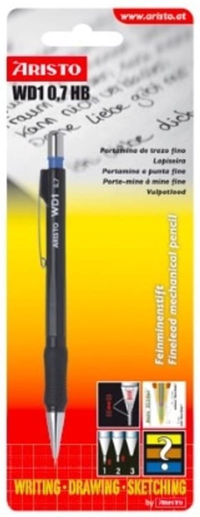 vulpotlood Aristo WD1 zwart 0,70mm