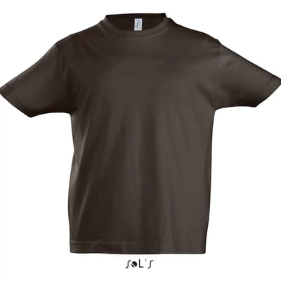 SOL'S Kids´ Imperial T-Shirt L190K - Chocolate - 2 years (86/94)