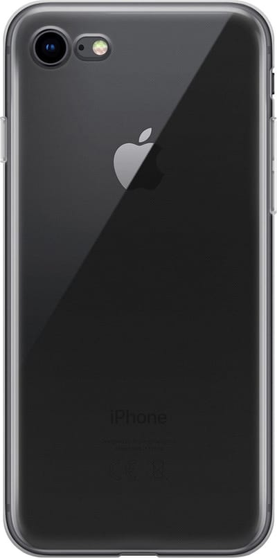 Hoes - Geschikt voor Apple iPhone SE (2022) - Sterk & Shockproof - Hoesje Cover - Siliconen Case - Transparant