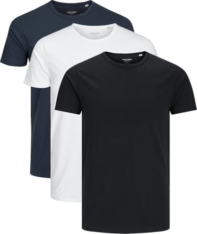 Jack & Jones Heren t-shirt 3 pack Basic