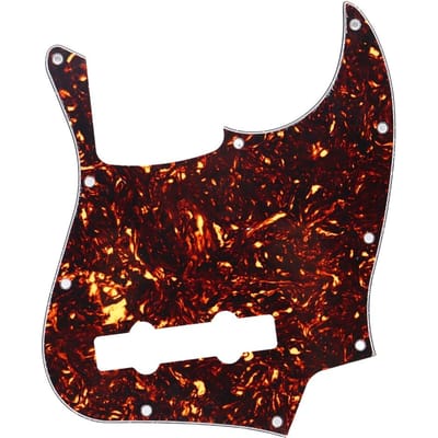 1 Stuks Gitaar Slagplaat 3 Laags Jazz Bas Jb 5 Snaren Slagplaat Voor Jb Bas Gitaar Met 10 Stuks Schroef